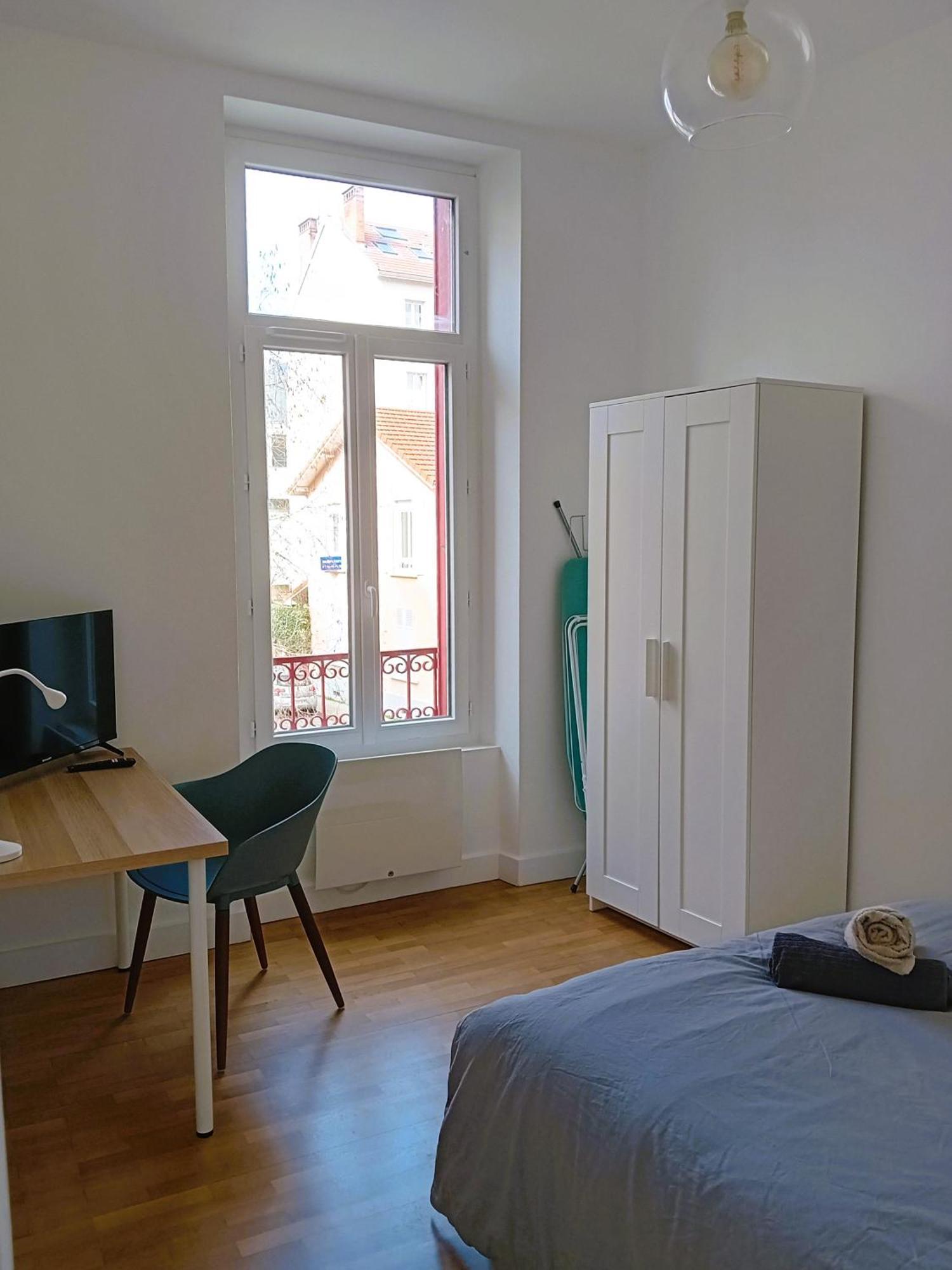 101 - Appart Renove Avec 1 Chambre Spacieuse - Tram Et Clinique Mutualiste A 1 Min Grenoble Phòng bức ảnh